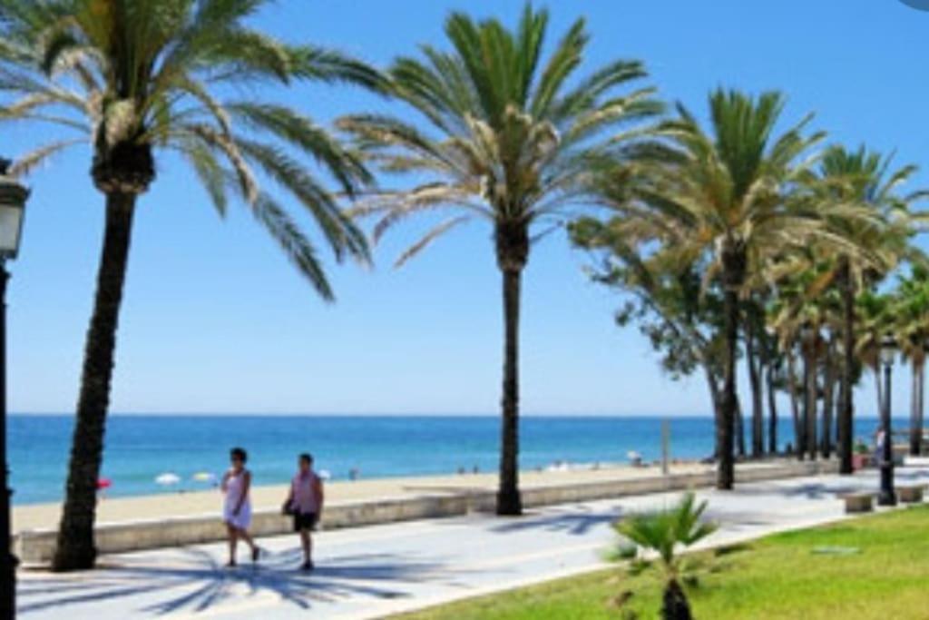 Fantastico Apto Vistas Mar Marbella Centro Luaran gambar